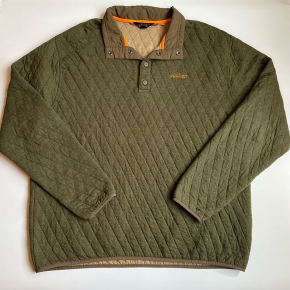 orvis quilted pullover - Picture 1 of 4